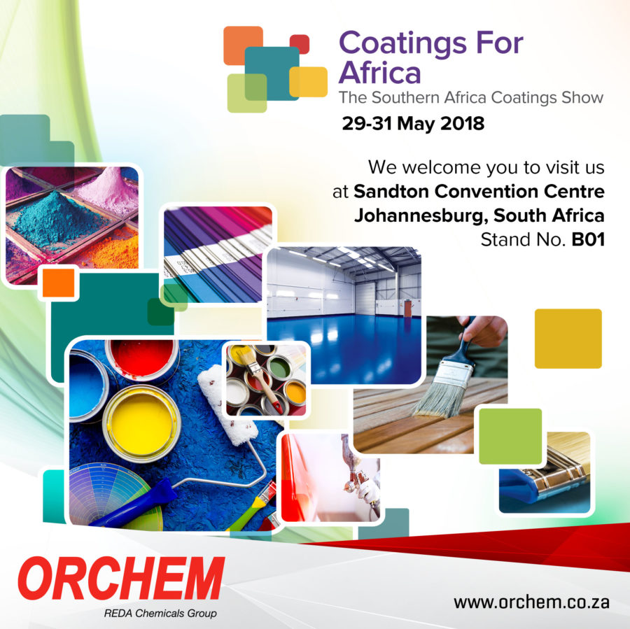 Coatings for Africa 2018 Invitation