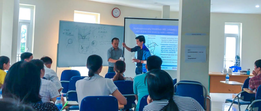 Rheology Modifiers in Architectural Coatings Training – Vietnam Branch