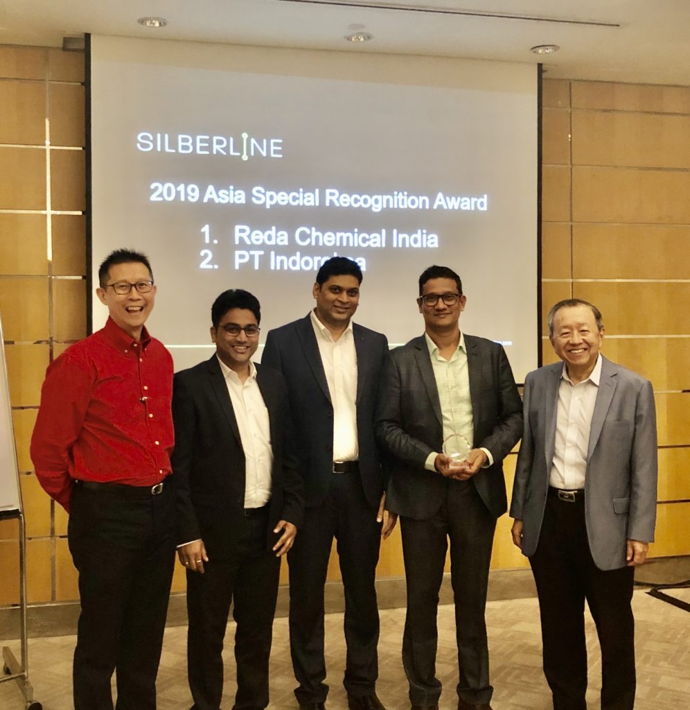 Silberline recognition award