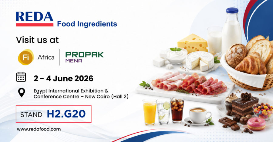REDA Food Ingredients at Fi Africa 2026 & ProPak MENA | Meet Us in Cairo